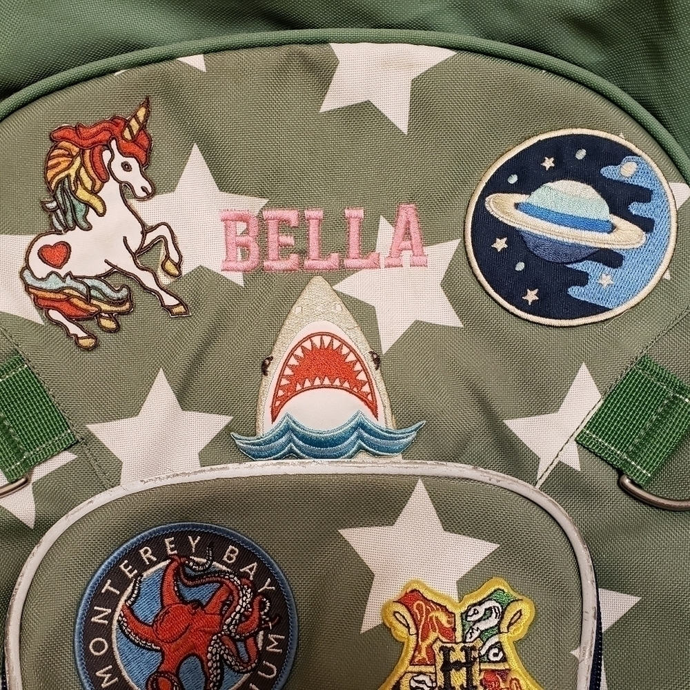 PATCH Embroidered Back Pack - Picture 3 of 10